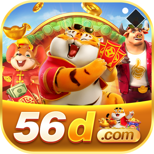 Logotipo da 56d evidenciando serviços VIP em cassino online.