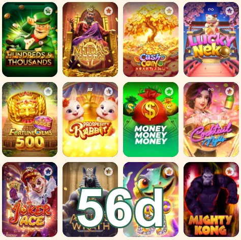 Tela mostrando cadastro rápido na plataforma 56d com foco em slots.