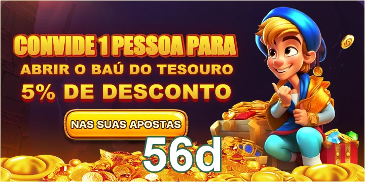 Imagem do aplicativo 56d exibindo a navegação intuitiva para servicos VIP.